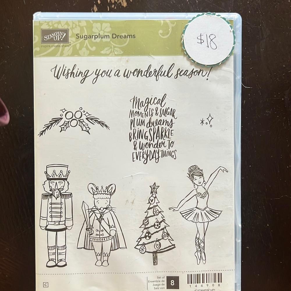 Stampin Up Stamp Set Sugarplum dreams Stamp Set